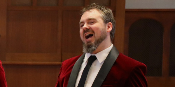 Nate Peplinski, Coulee Classic Barbershop Quartet in La Crosse, Wisconsin.